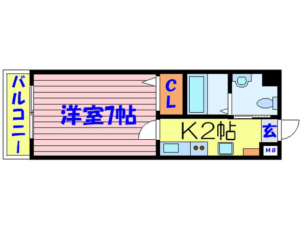 バル－ンフラワ－諏訪の物件間取画像